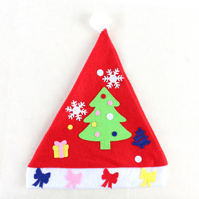 DIY Christmas Hat Christmas Children's Nursery School Christmas Necessities and Children's Christmas Hat DIY Christmas Hat Christmas Children's Nursery School Christmas Necessities and Children's Christmas Hat